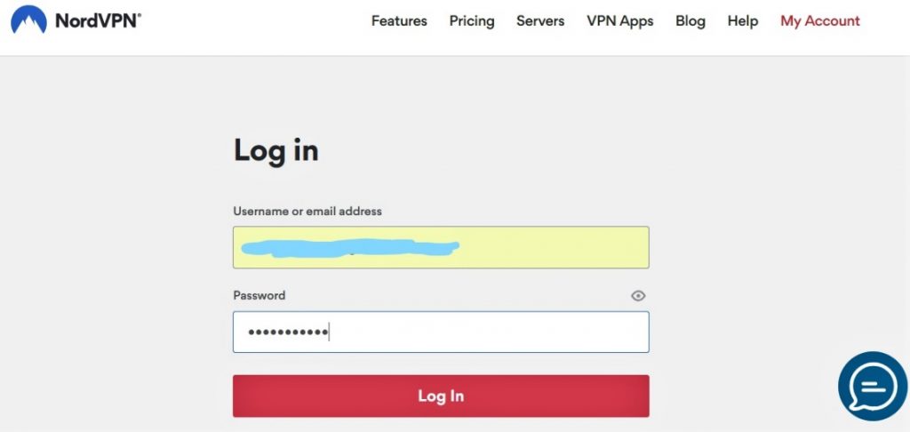 How to cancel your NordVPN account first step