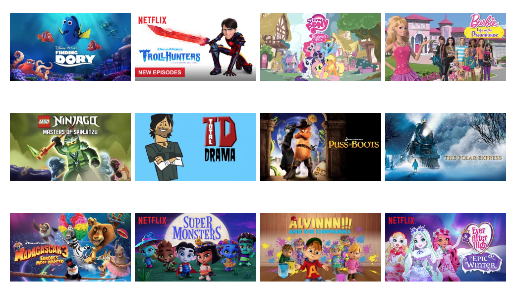Lista completa Netflix Kids prezinta in romana